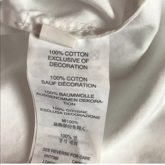 J Crew Bullion Heart Shirt B0636 - Picture 7 of 8